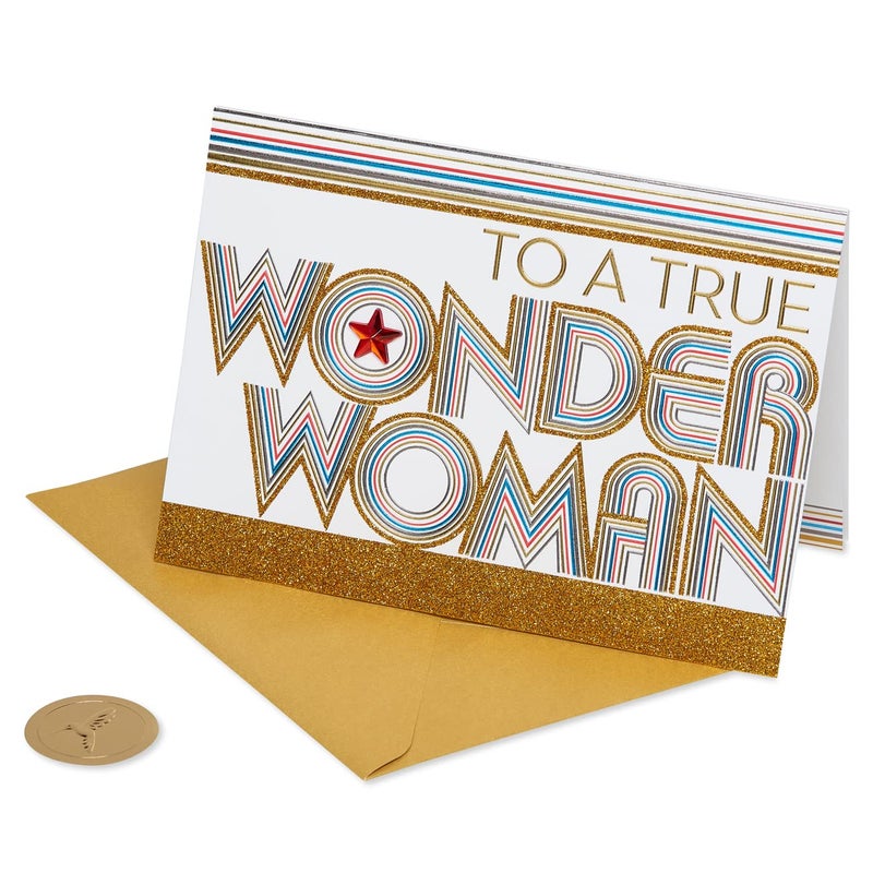 Papyrus Blank Wonder Woman Card for Her (True Wonder Woman) - Image 5